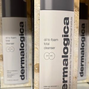 NEW DERMALOGICA OIL TO FOAM CLEANSER 8.4oz